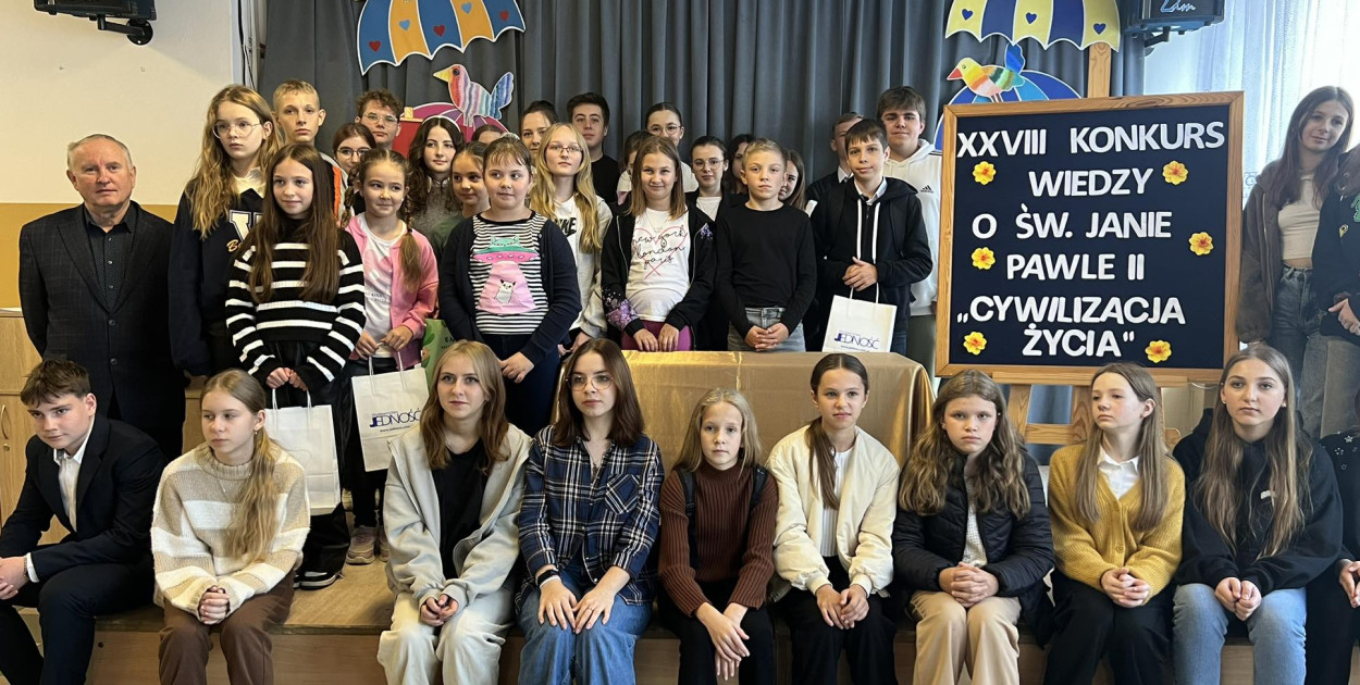 Znamy wyniki XXVIII Konkursu Wiedzy i św. Janie Pawle II