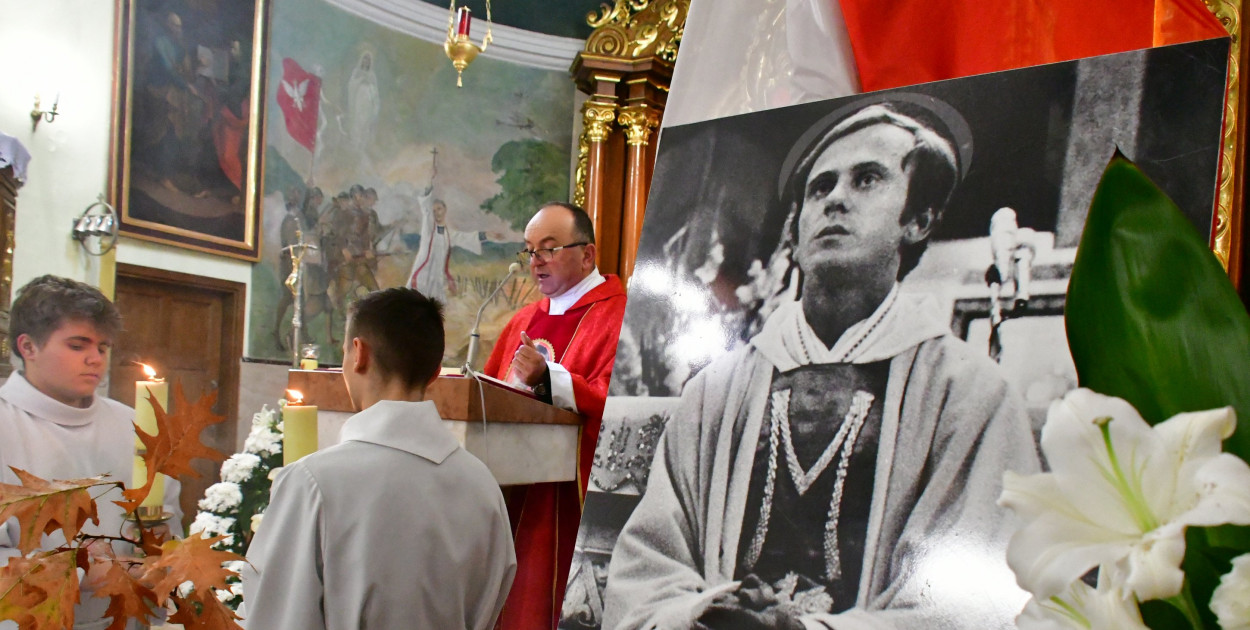 Zginął bo wzywał do wolności. Biłgoraj uczcił Kapelana Solidarności ks. Jerzego Popiełuszkę