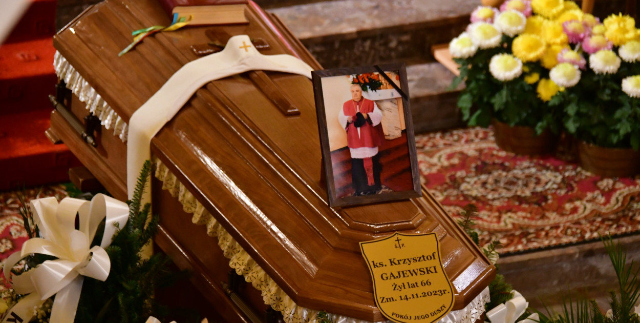 Msza święta żałobna za śp. ks. Krzysztofa Gajewskiego