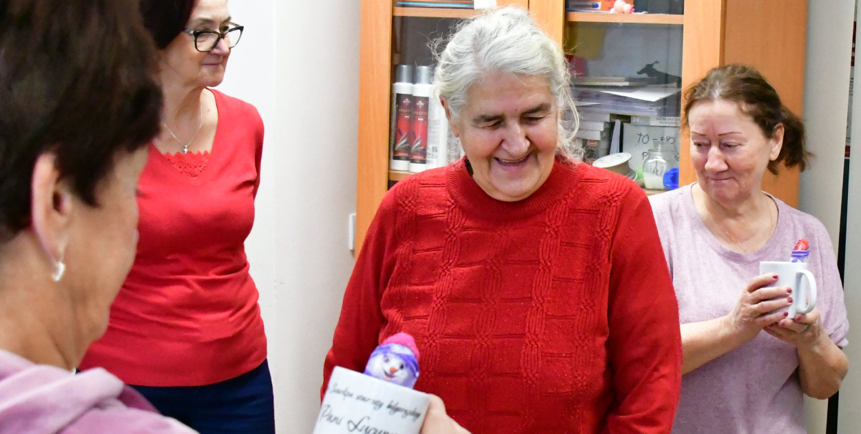Mikołajki u biłgorajskich seniorów 