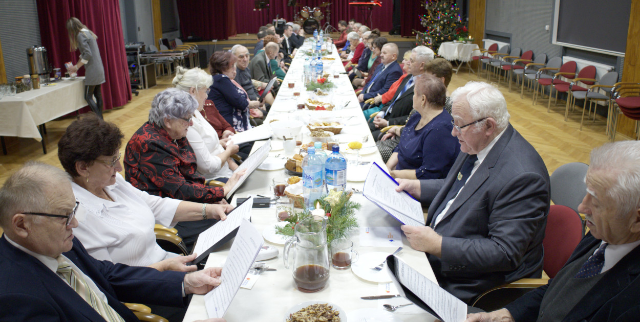 Wigilijnie w gorajskim GOK-u