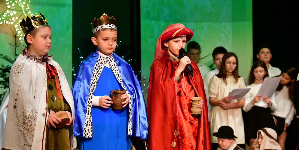 Tarnogród. Wspólne kolędowanie w domu kultury