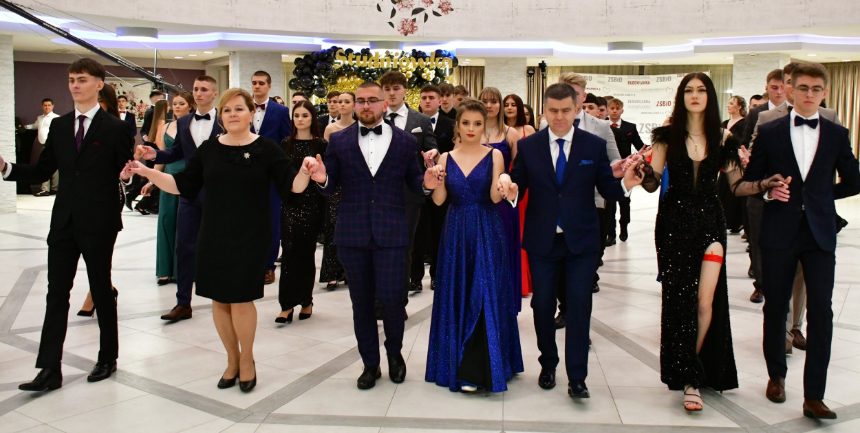 Studniówka maturzystów ZSBiO w Biłgoraju
