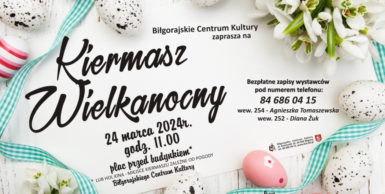 Kiermasz Wielkanocny 2024 w Biłgoraju - Nie Przegap!