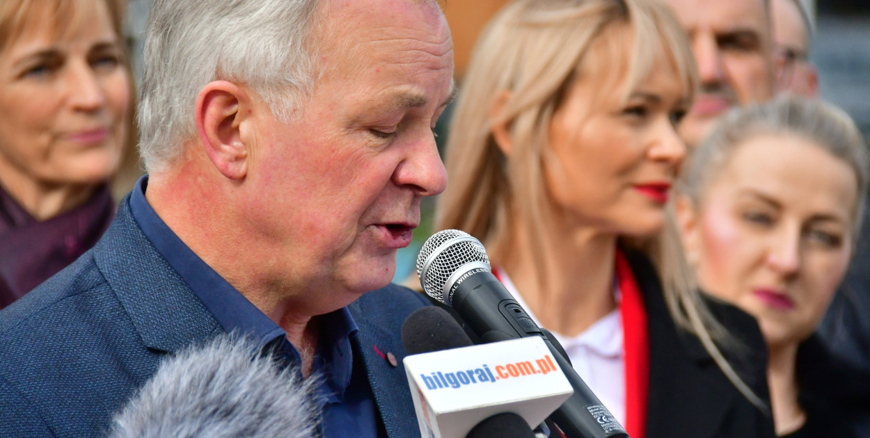 Janusz Rosłan zaprezentował kandydatów do Rady Miasta