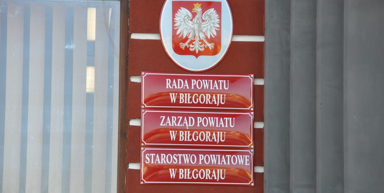 Jest skłąd Rady Powaitu w Biłgoraju. PiS ma większość