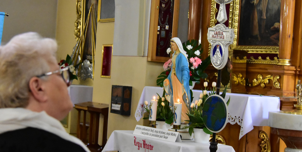  Legion Maryi z Biłgoraja na dorocznej uroczystości Acies