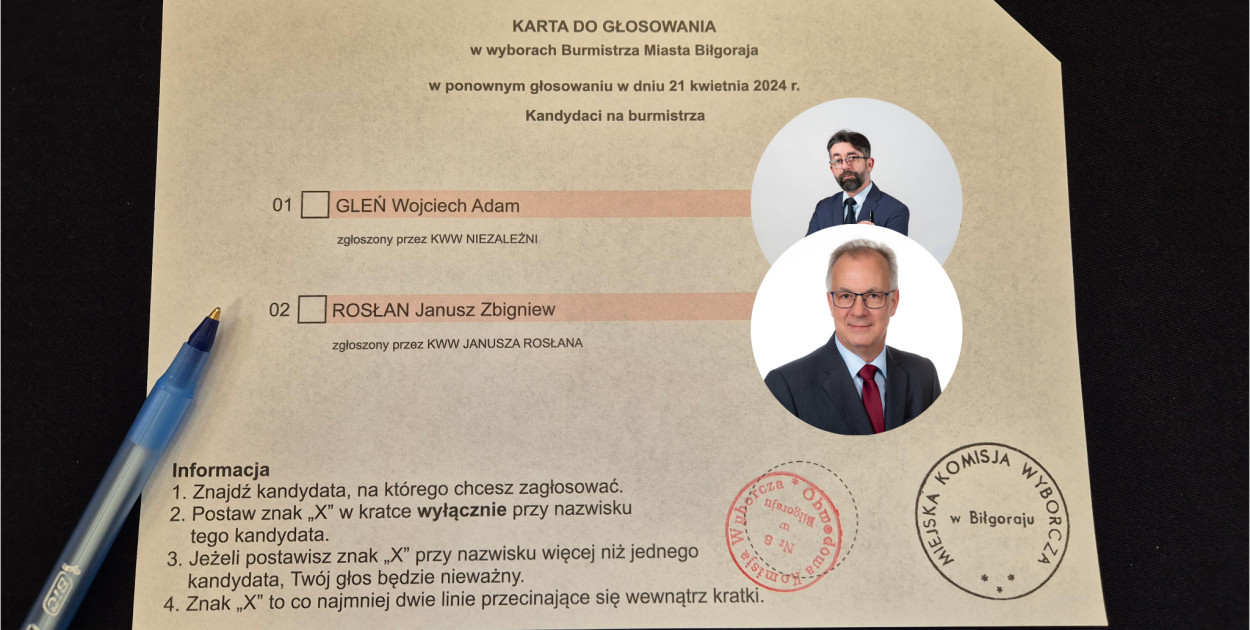 W Biłgoraju będzie zmiana. Wojciech Gleń nowym burmistrzem