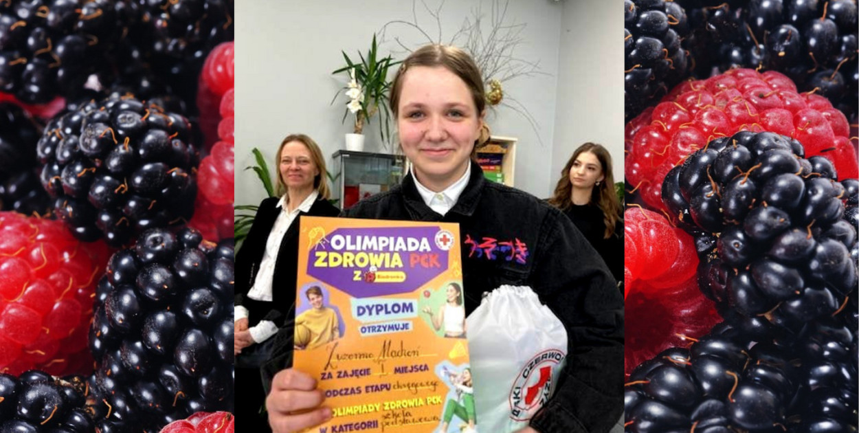 Zuzanna Machoń z Dereźni Solskiej triumfuje w Olimpiadzie Zdrowia!