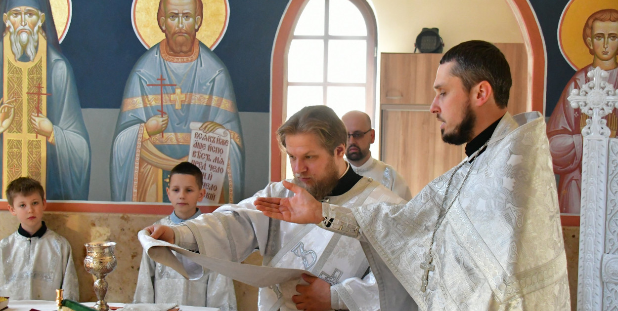 Wielka Sobota w Cerkwi prawosławnej w Biłgoraju