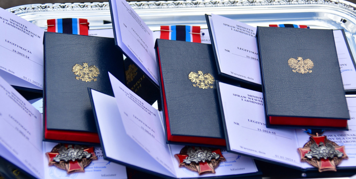 Awanse, medale i odznaczenia w KP PSP w Biłgoraju