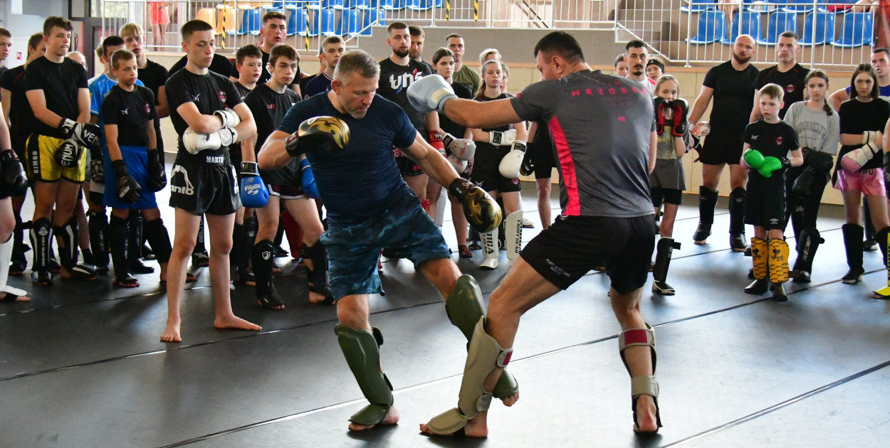 Seminarium Sztuk Walki w Biłgoraju: Wrzosek i Jocz szkolili adeptów MMA!