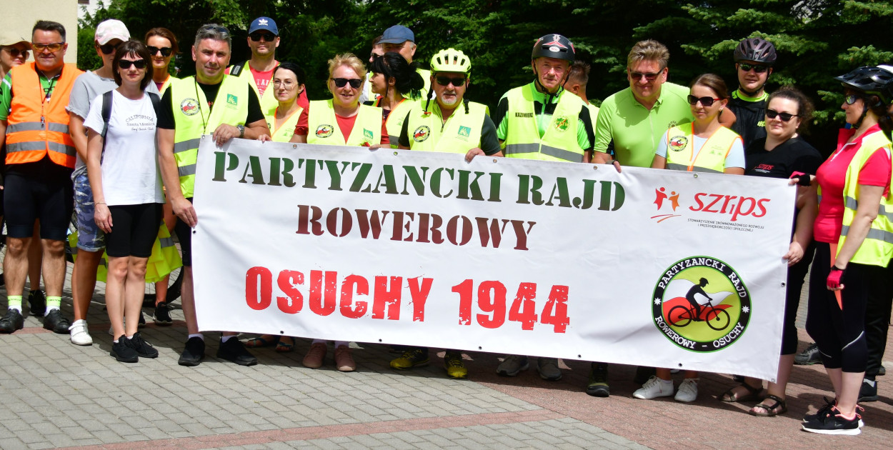 Rajd rowerowy na Osuchy. Tak uczcili Bohaterów
