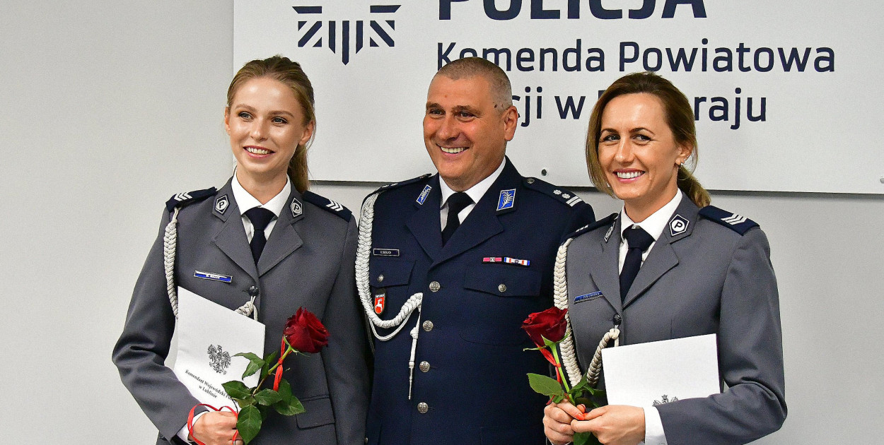 Obchody święta Policji w Komendzie Powiatowej Policji w Biłgoraju