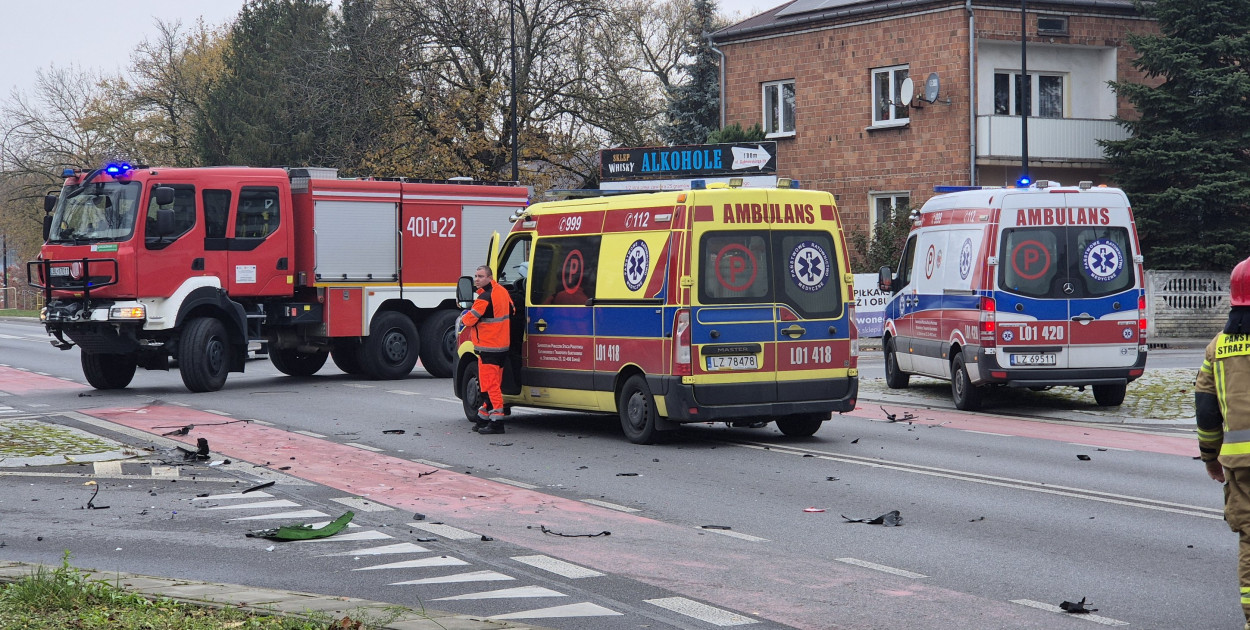Zablokowane jedno z ważniejszych biłgorajskich skrzyżowań