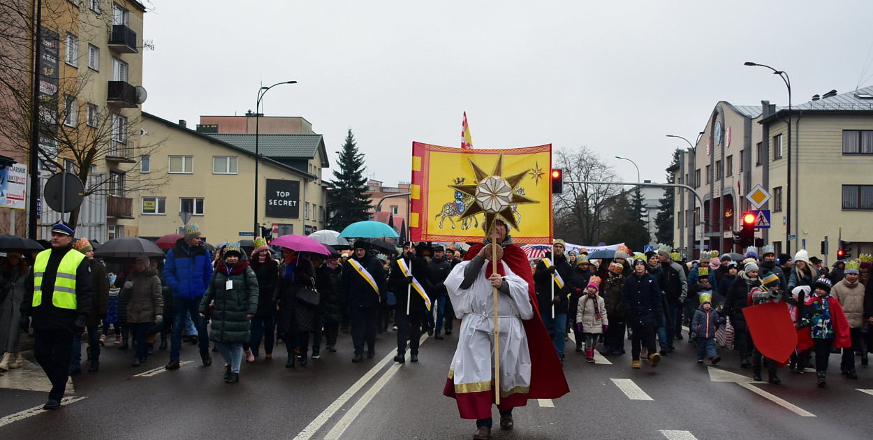 Orszak Trzech Króli w Biłgoraju - zaproszenie