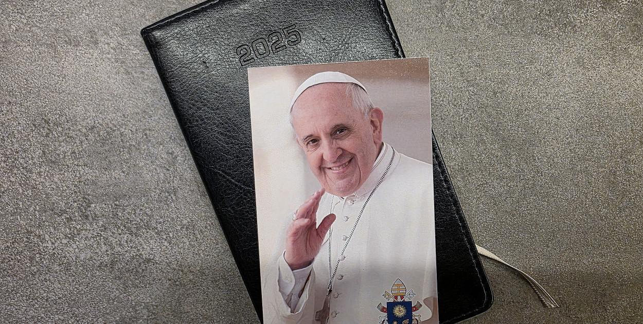 Biłgoraj. Pożegnanie papieża Franciszka