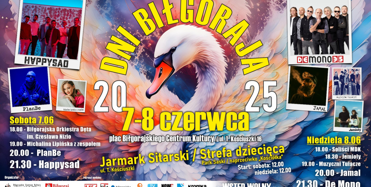 Dni Biłgoraja 2025: Muzyka, jarmark i atrakcje dla rodzin