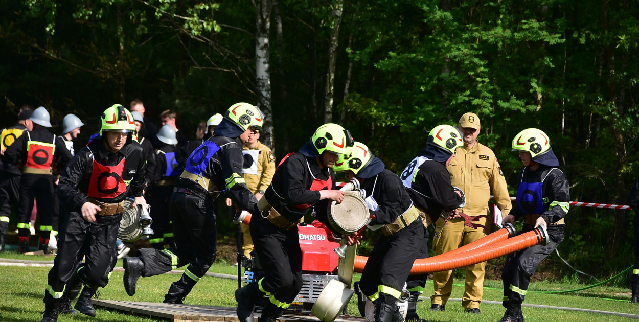 Gmina Biłgoraj na strażackim torze – emocje podczas zawodów OSP