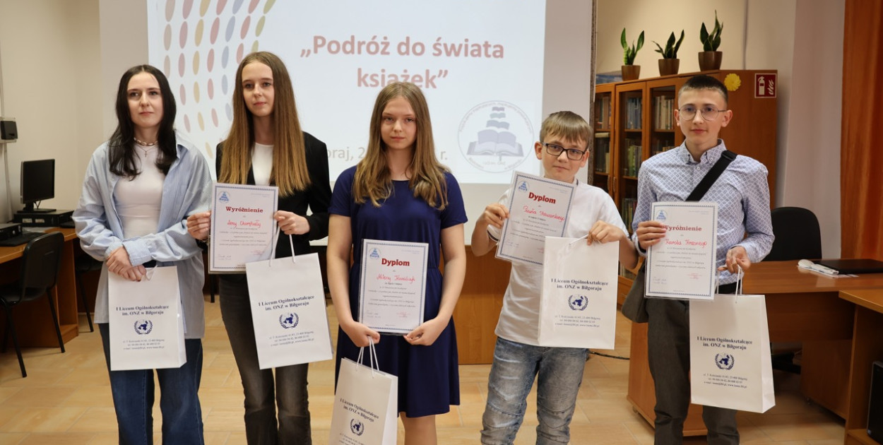 IX edycja Powiatowego Konkursu Literacko-Czytelniczego w I LO im. ONZ