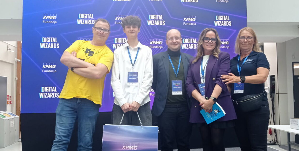 Ogólnopolski sukces ucznia Piątki w Konkursie Digital Wizards