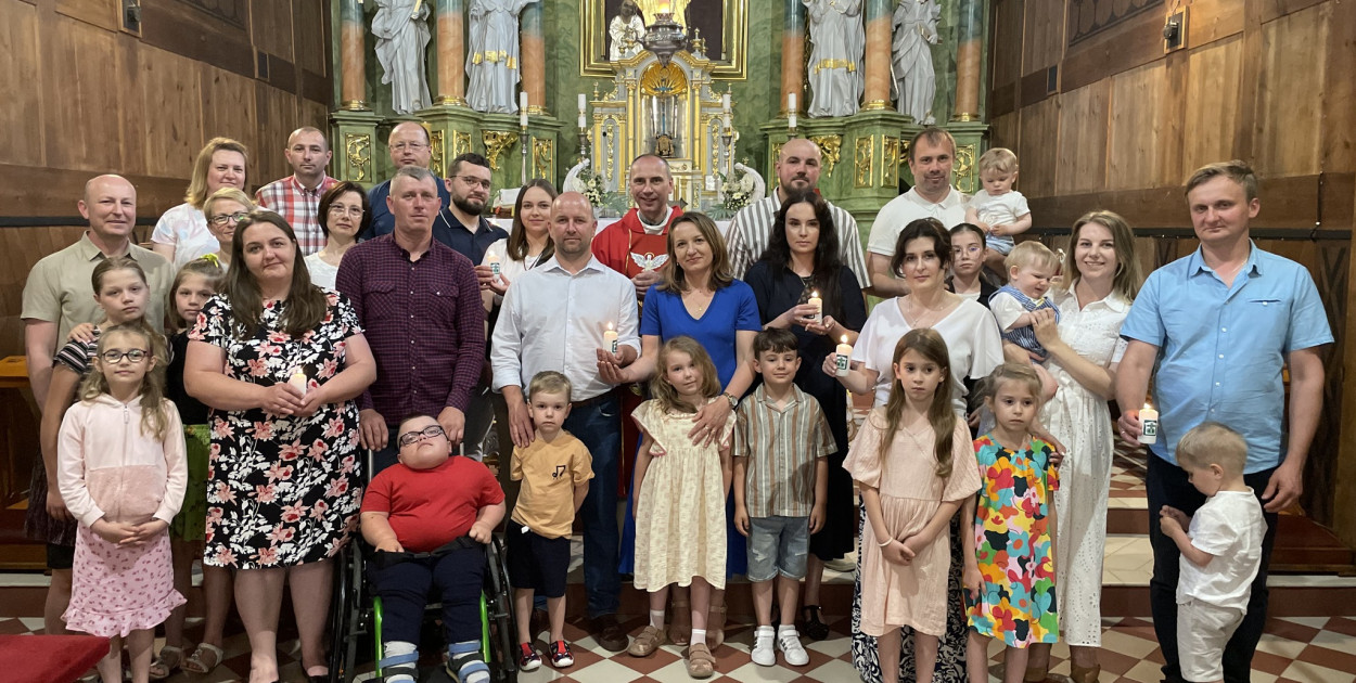 Uroczystość Zesłania Ducha Świętego w Górecku Kościelnym