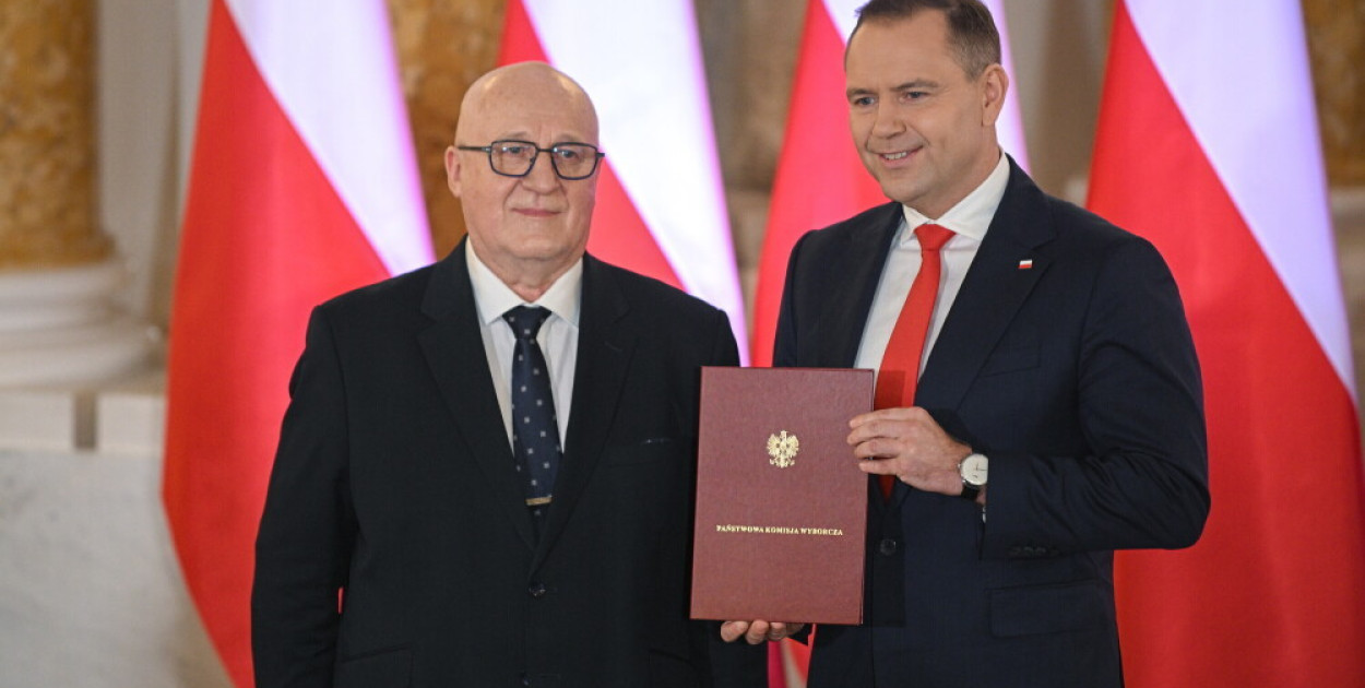 Karol Nawrocki odebrał uchwałę PKW o wyborze na urząd prezydenta RP