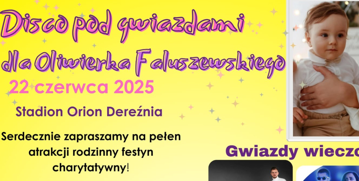 Disco pod gwiazdami dla Oliwiera Faluszewskiego