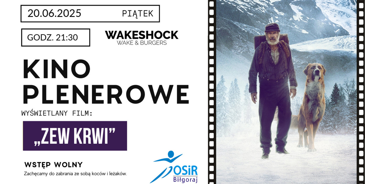 Kino plenerowe nad Zalewem Bojary wraca! Sprawdź, kiedy i co na Ciebie czeka