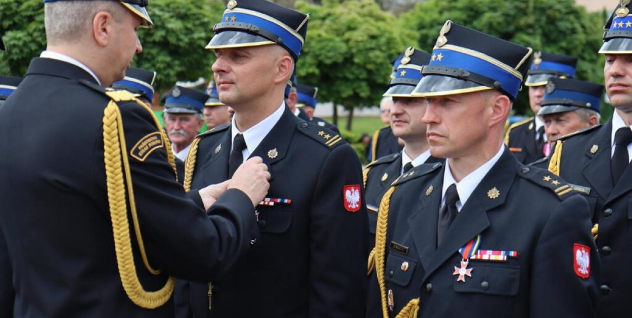Wyróżnienia dla strażaków KP PSP w Biłgoraju