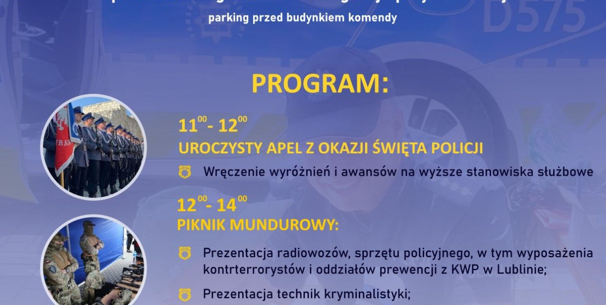 Biłgoraj. Dzień Policji i piknik mundurowy