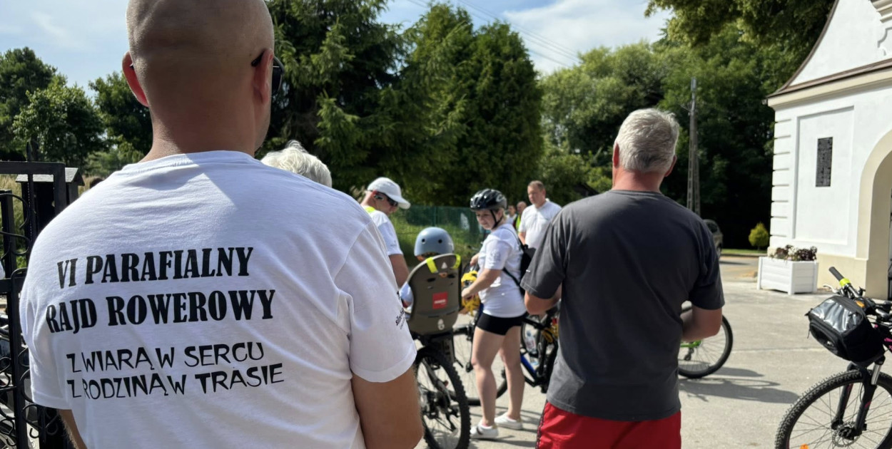 VI Parafialny Rajd Rowerowy w Goraju: Z wiarą w sercu, z rodziną w trasie