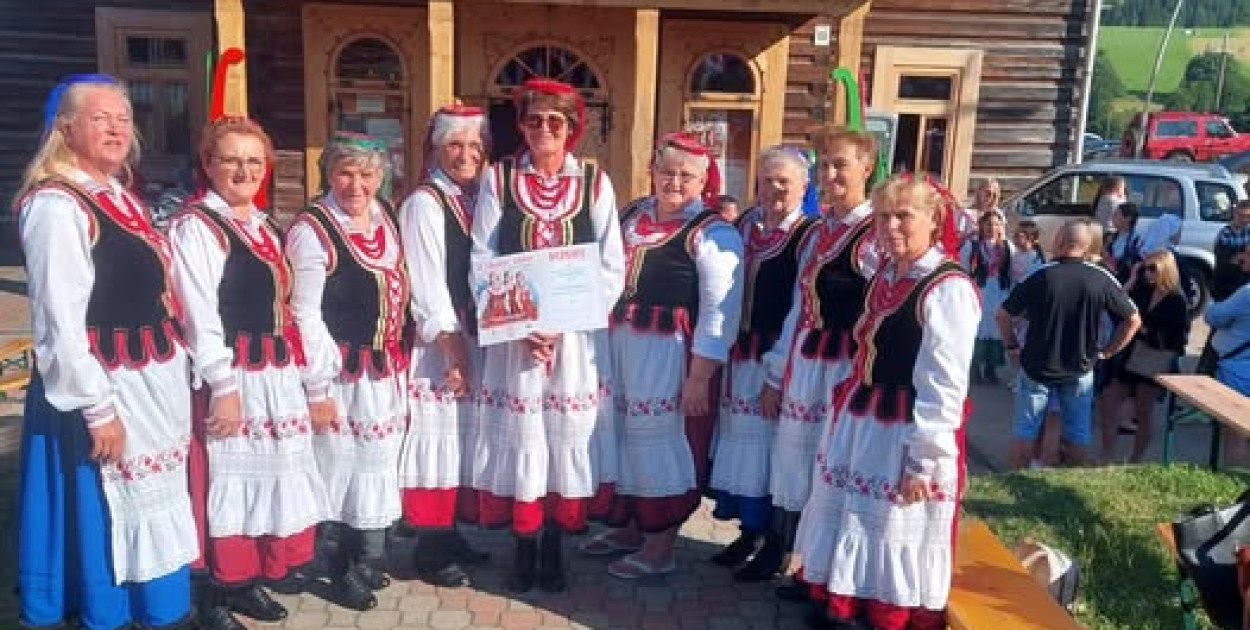 Zamszanki z Obszy na podium: trzecia nagroda na Festiwalu Sabałowe Bajania