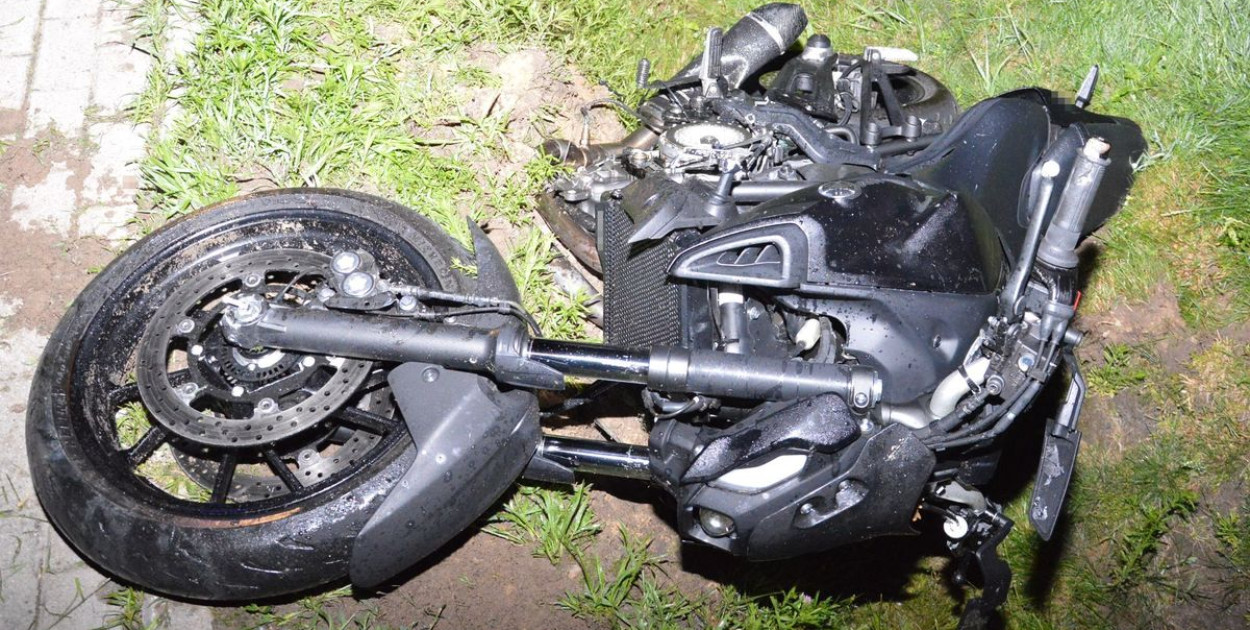 Motocyklista zginął w wypadku