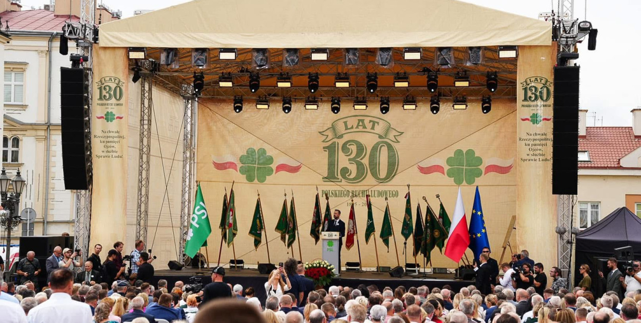 130-lecie Ruchu Ludowego. Na uroczystościach mieszkańcy powiatu