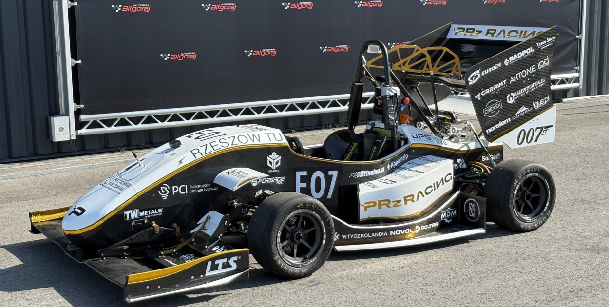 Elektryczna formuła w Biłgoraju. Test auta na Autodromie