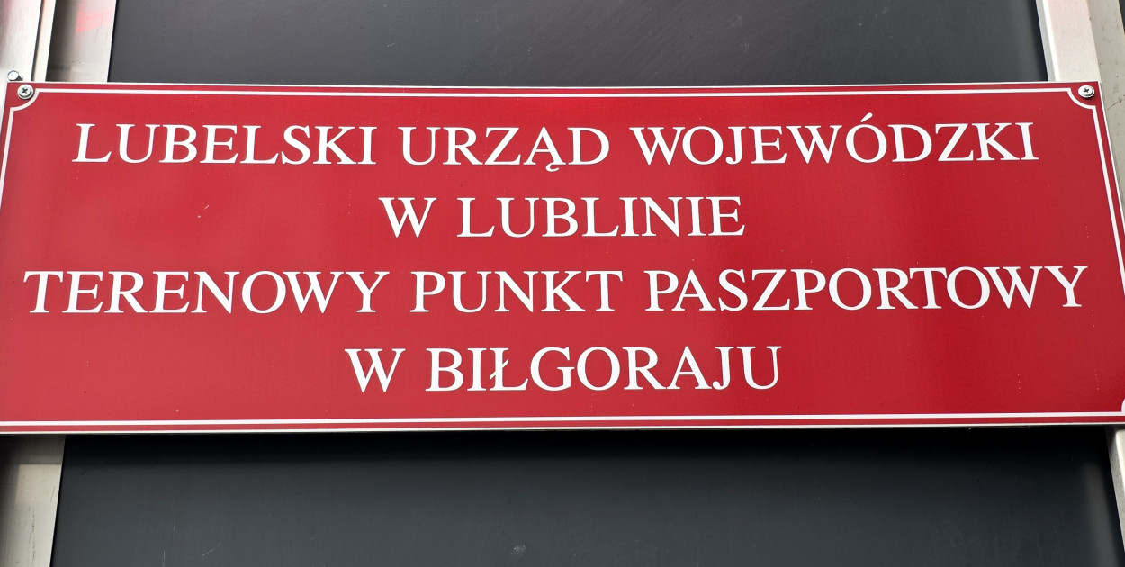 Tak wygląda zainteresowanie paszportami w Biłgoraju