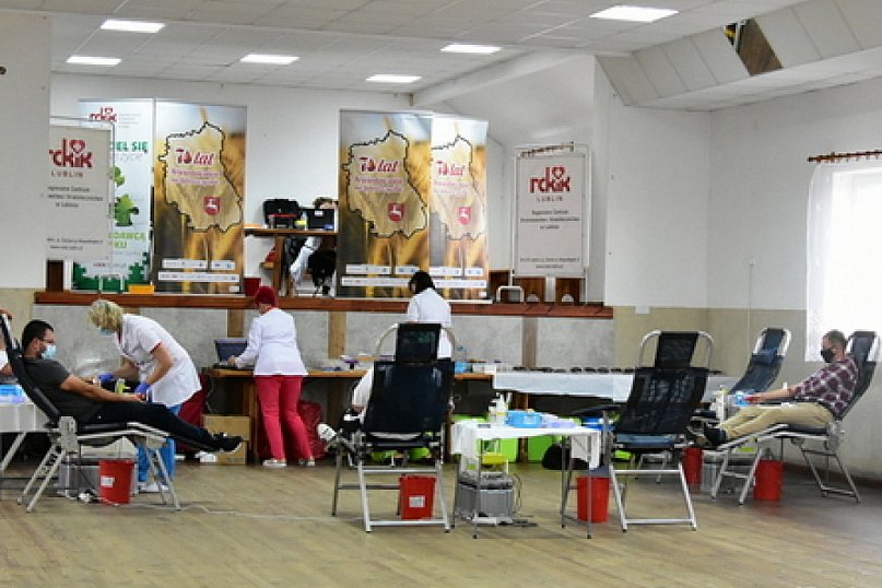 Akcja poboru krwi w Łukowej zakończona sukcesem (FOTO)