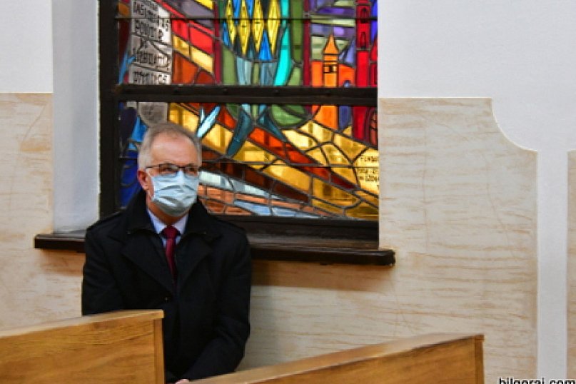 Pożegnali Witolda Dembowskiego, Zasłużonego dla Miasta Biłgoraj (FOTO)