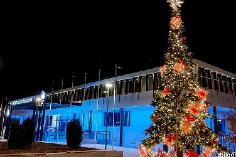 Choinka stanęła na Placu Wolności w Biłgoraju (FOTO)