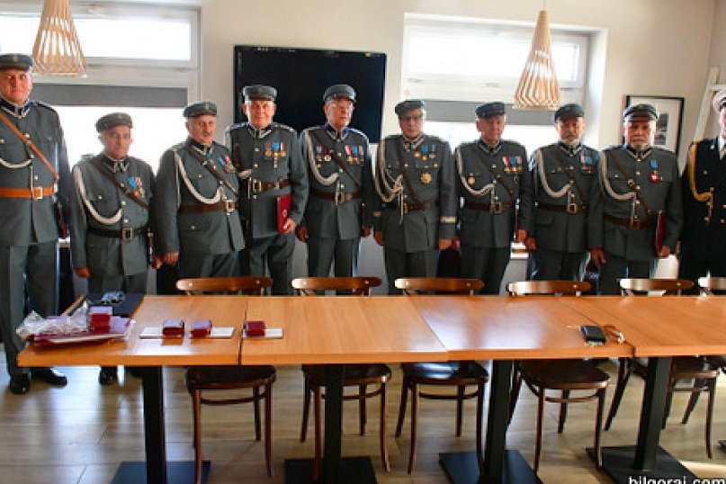 Biłgorajscy Piłsudczycy odebrali awanse i odznaczenia (FOTO)