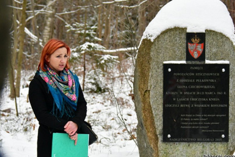 Uroczystości historyczno - patriotyczne w uroczysku Knieja, ku czci Powstańców Styczniowych (FOTO)