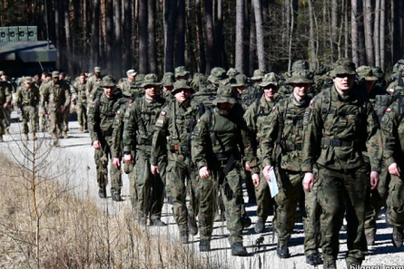 Kilkuset żołnierzy wojsk polskich i amerykańskich przemierza szlak Puszczy Solskiej (FOTO, VIDEO)