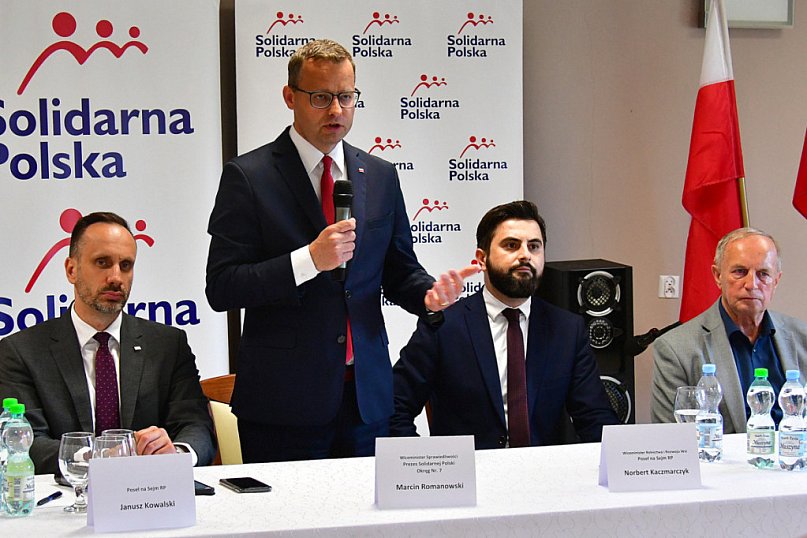 Politycy SP na spotkaniu z rolnikami