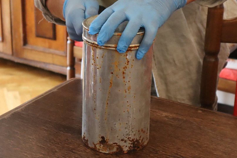 Znalezisko w kościele w Księżpolu