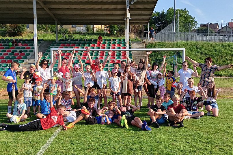 Integracja dzieci z Polski i Ukrainy przez sport