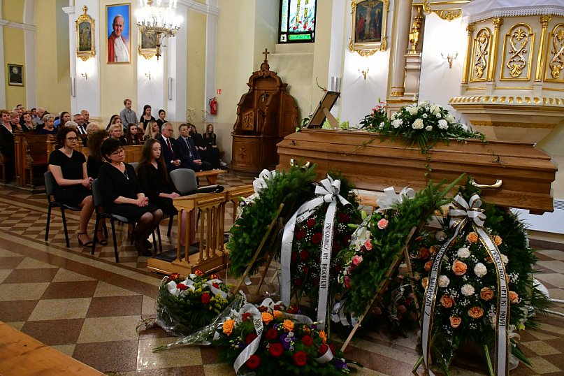 Pogrzeb śp. Bogdana Zwolińskiego