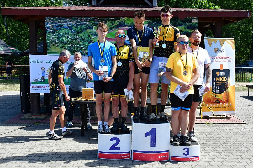 Biłgorajski Cross Duathlon - 2022 dekoracja