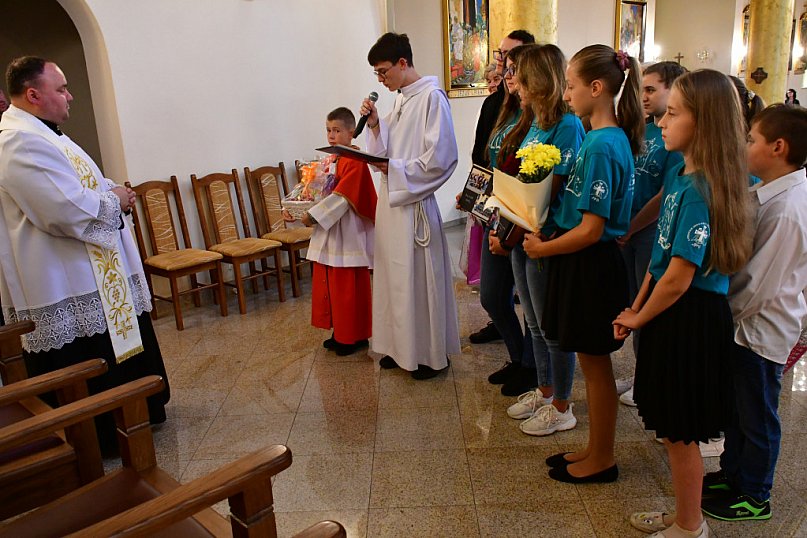 Pożegnanie ks. Krystiana Bordzania