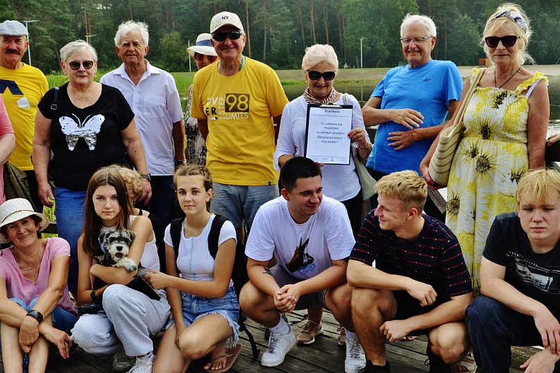 Seniorzy bezpieczni nad wodą